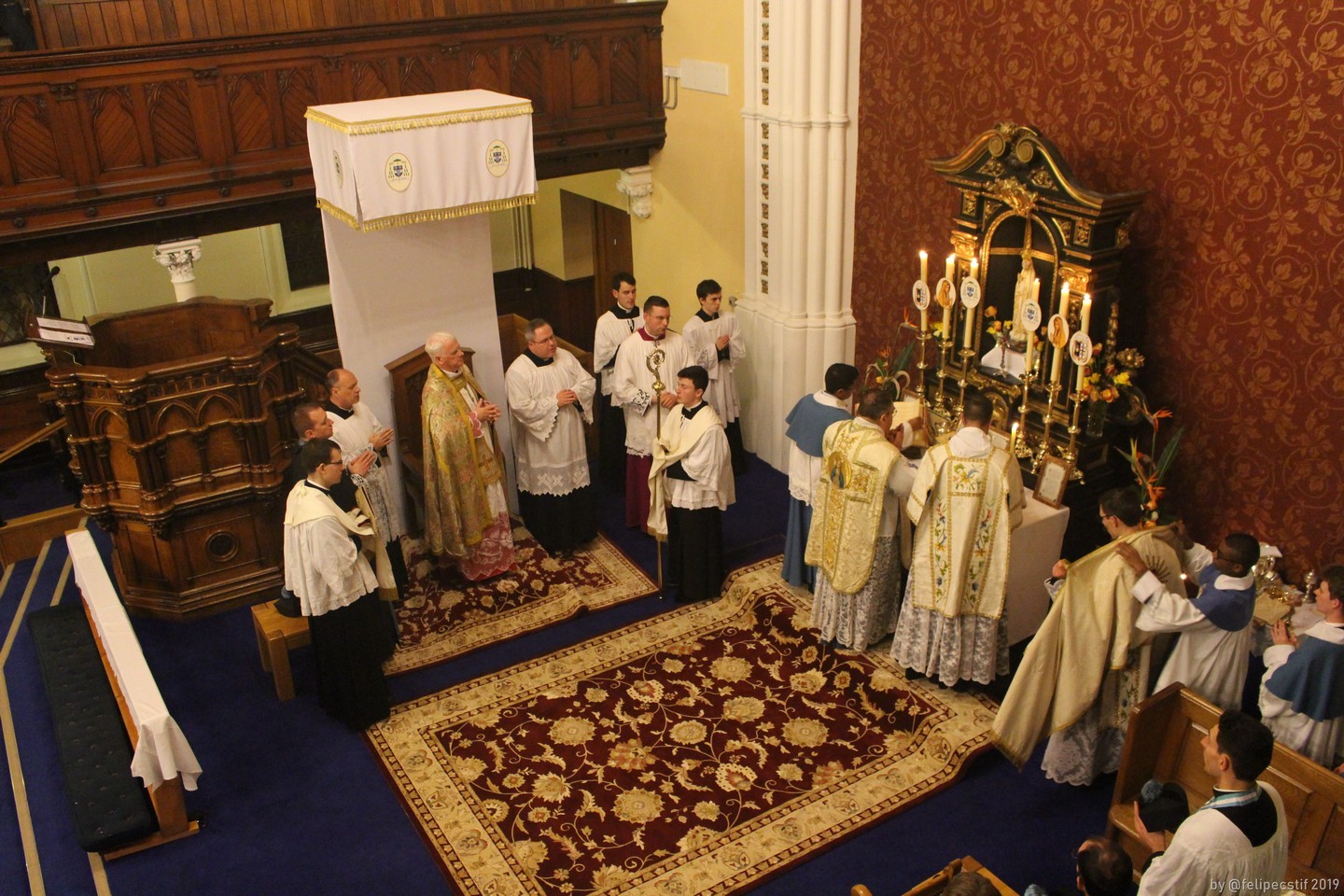 Interior of the Church of the Immaculate Heart of Mary, Belfast