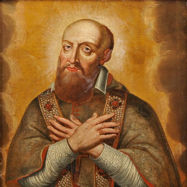 St. Francis de Sales — Portuguese School, 18th century